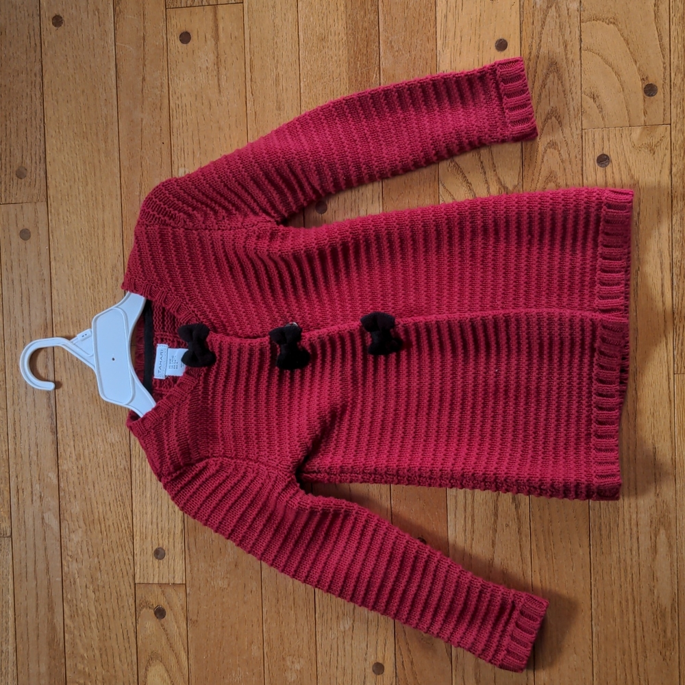 Tahari girls sweater jacket size 4
